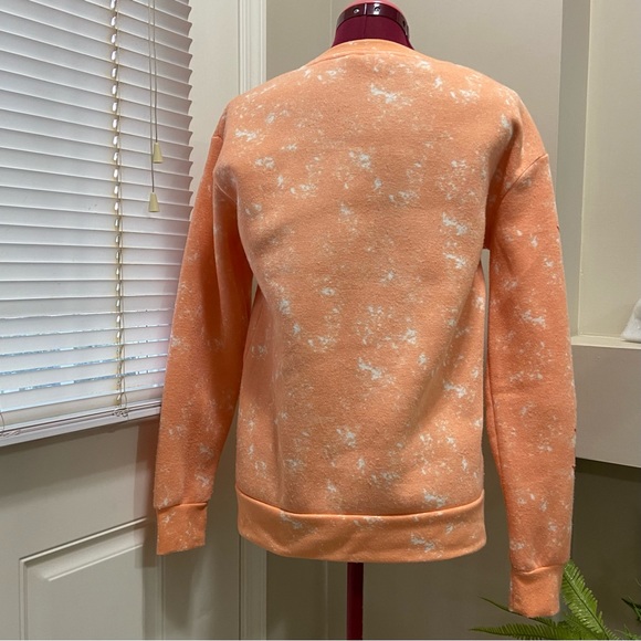 Cheetos unisex orange tone on tone long sleeves pullover sweater. Size S. Used. - Picture 4 of 7